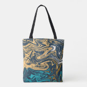 Tote Bag Peinture des vagues (Dos)