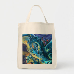 Tote Bag Peinture Dragon Rider