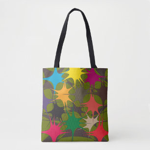 Tote Bag Peinture éclaboussée