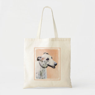 Tote Bag Peinture Greyhound - Cute Original Chien Art