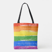 Tote Bag Peinture LGBT Pride (Dos)