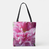 Tote Bag *~* Peinture originale AR1 Fleur de Peuplier rose  (Dos)