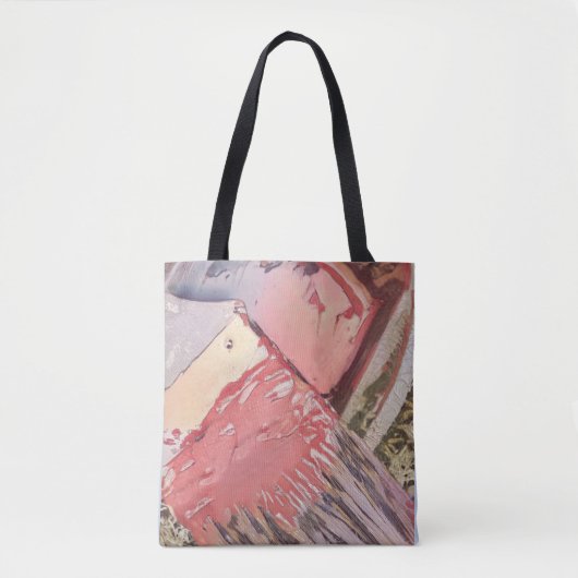 Tote Bag Peinture peinture hobby spectacles art abstrait (Devant)