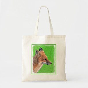 Tote Bag Peinture Red Fox - Art original de la faune