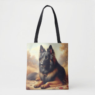 Tote Bag Peinture vintage belge Tervuren