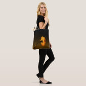 Tote Bag Peinture vintage de carnation (Sur le modèle)