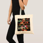 Tote Bag Peintures à fleurs (Devant (produit))