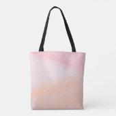 Tote Bag Peintures rose et orange (Dos)