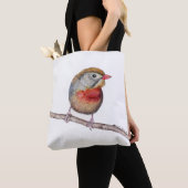 Tote Bag Pekin Robin Bird (Leiothrix lutea) (De près)