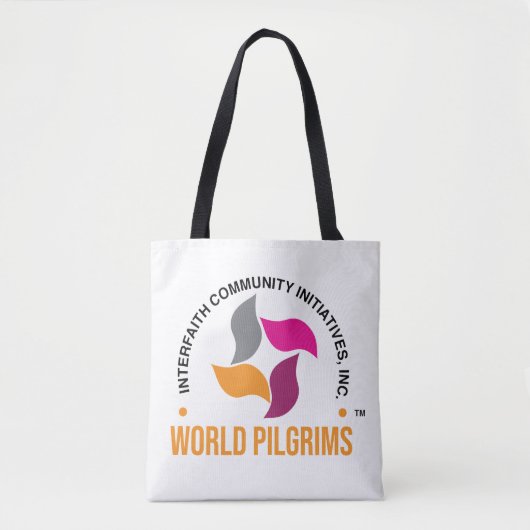 Tote Bag Pèlerins mondiaux de marque ICI Fourre-tout (Devant)