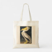 Tote Bag Pélican blanc d'Amérique audubon abattu (Dos)
