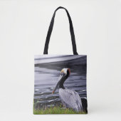 Tote Bag Pelican Poser (Devant)