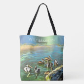 Tote Bag Pélicans de la Rivière 0330 (Dos)