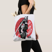 Tote Bag Peloton de suicide | Katana "pour lui que je (De près)