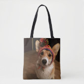Tote Bag Pembroke de corgi de Gallois utilisant un (Devant)