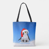Tote Bag Penguin de Christmas (Dos)
