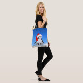 Tote Bag Penguin de Christmas (Sur le modèle)