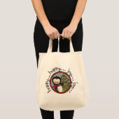 Tote Bag Penguin Joyeux Joyeux Noël (Devant (produit))
