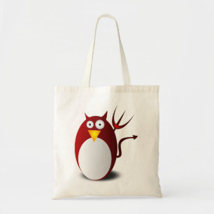 Tote Bag Penguin Linux Tux Ubuntu Devil Trident Lucifer