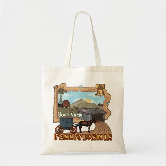 Tote Bag Pennsylvanie (Devant)