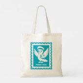 Tote Bag Penny Post Mascot Postage Stamp Design (Dos)