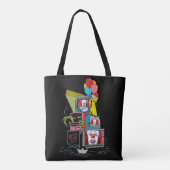 Tote Bag Pennywise TV Stack classique - vous flotterez trop (Dos)