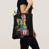 Tote Bag Pennywise TV Stack classique - vous flotterez trop (De près)