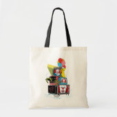 Tote Bag Pennywise TV Stack classique - vous flotterez trop (Devant)