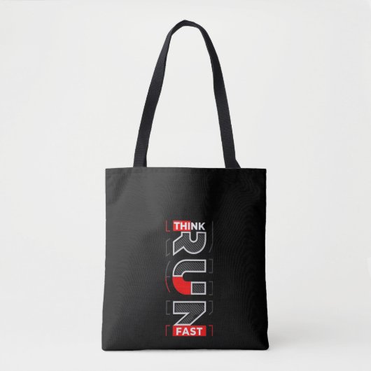 Tote Bag Pense vite (Devant)