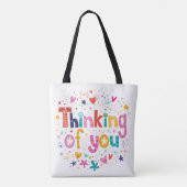 Tote Bag Pensée à vous (Dos)