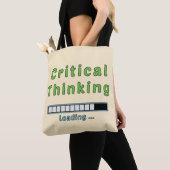Tote Bag Pensée critique (De près)