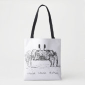 Tote Bag Pensée Latérale Littérale (Devant)