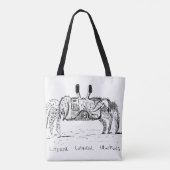 Tote Bag Pensée Latérale Littérale (Dos)