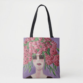 Tote Bag Pensées en fleurs : la mode rencontre la flore