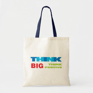 Tote Bag Penser grand et positif