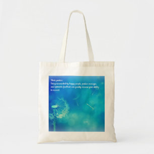 Tote Bag Penser positif