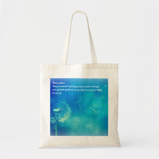 Tote Bag Penser positif (Devant)