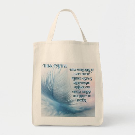 Tote Bag Penser positif (Devant)