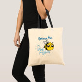 Tote Bag Penser Positive Abee Positive Mignonne Abee (Devant (produit))