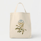 Tote Bag Pentacle avec Mistletoe (Devant)