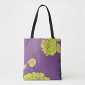Tote Bag Peonies jaunes (Devant)