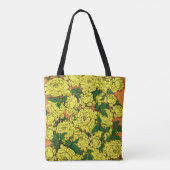Tote Bag Peonies jaunes (Dos)