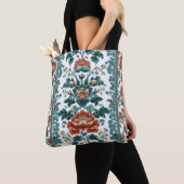 Tote Bag Peony Brocade (De près)