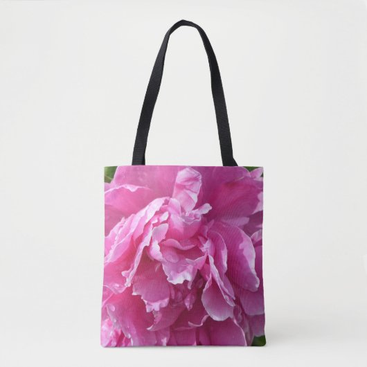 Tote Bag Peony rose (Devant)