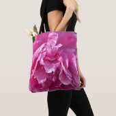 Tote Bag Peony rose (De près)