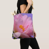 Tote Bag Peony rose (De près)