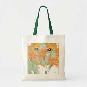 Tote Bag Peper de feuillage de chats orange