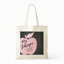 Pépinière Professeur chevron rose pomme cadeau mod
