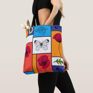 Tote Bag Pépites dans des boîtes colorées