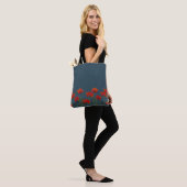 Tote Bag Pépites sur les Turquoises (Sur le modèle)